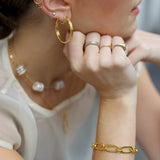 Flat Joyas Hoops - M
