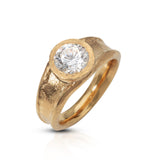 Honey Round Ring