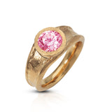 Honey Round Ring