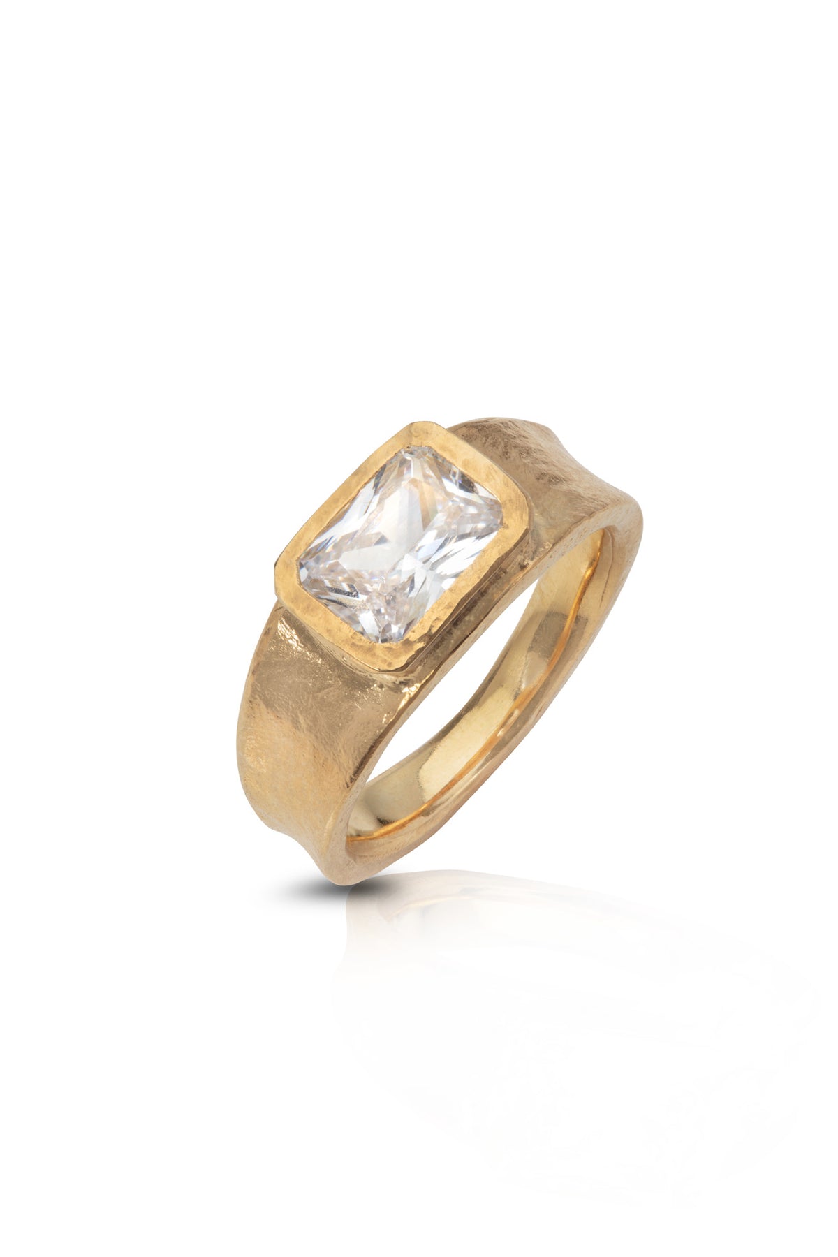Honey Emerald Ring