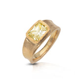 Honey Emerald Ring