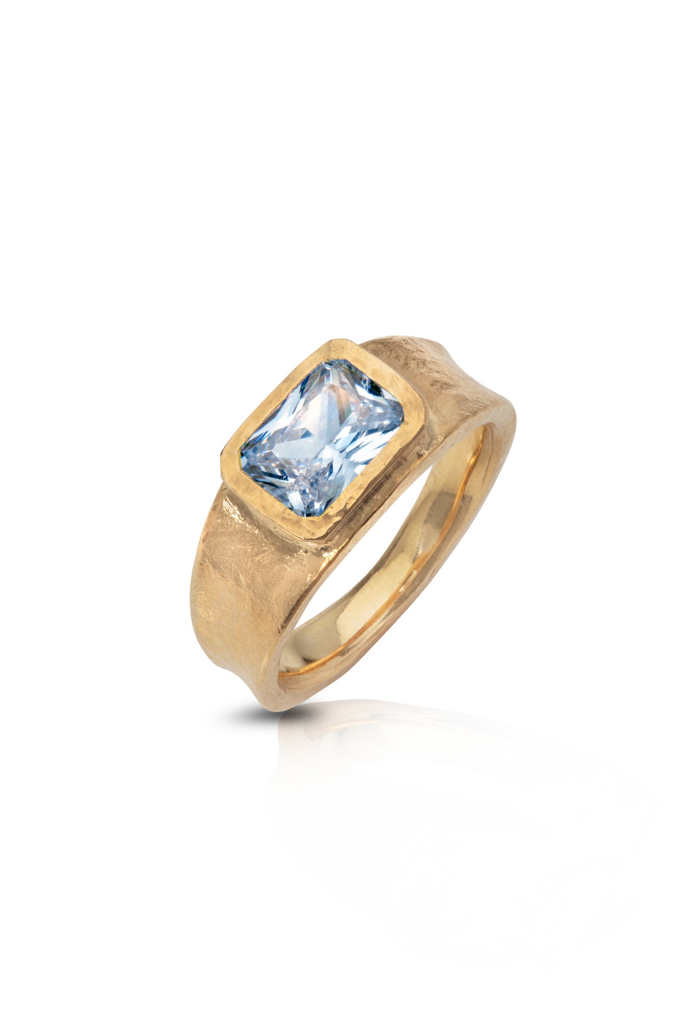 Honey Emerald Ring