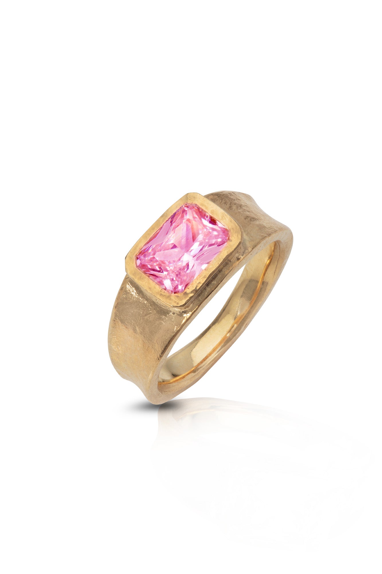 Honey Emerald Ring