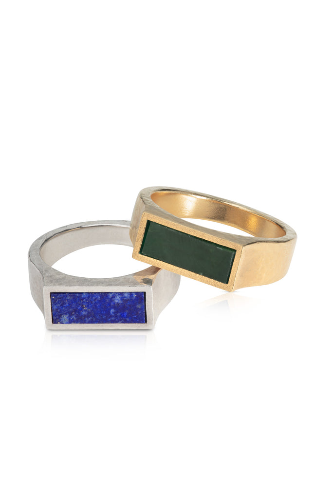 Slice-signet-rings
