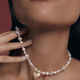 handmade-gold-plated-heart-pearl-necklace