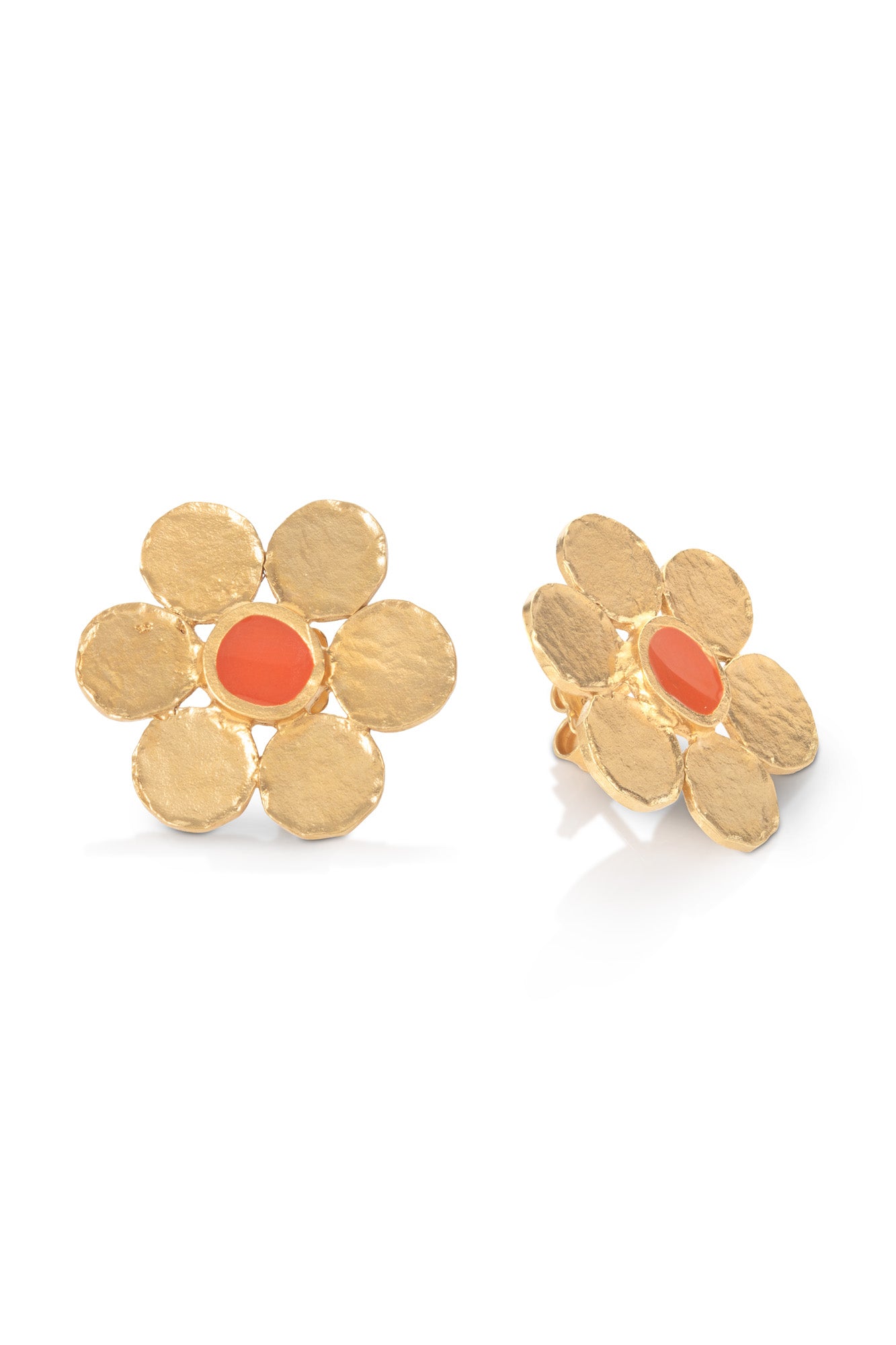gold-vermeil-enamel-flower-earrings