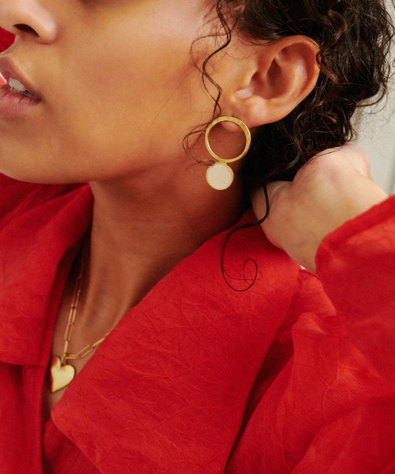 enamel-stud-earring-gold-vermeil-enamel