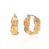 chunky-everyday-gold-vermeil-hoop