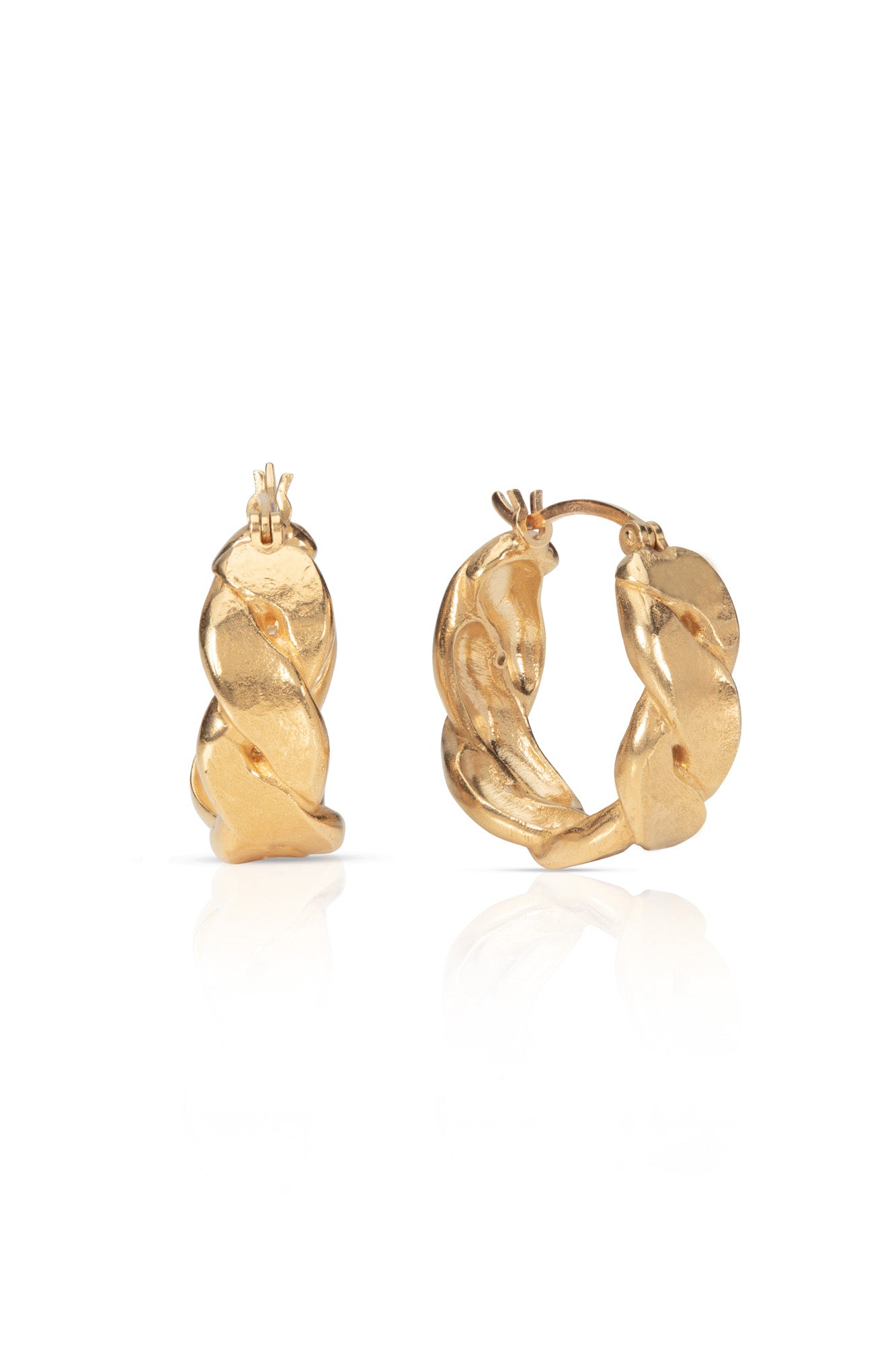 chunky-everyday-gold-vermeil-hoop