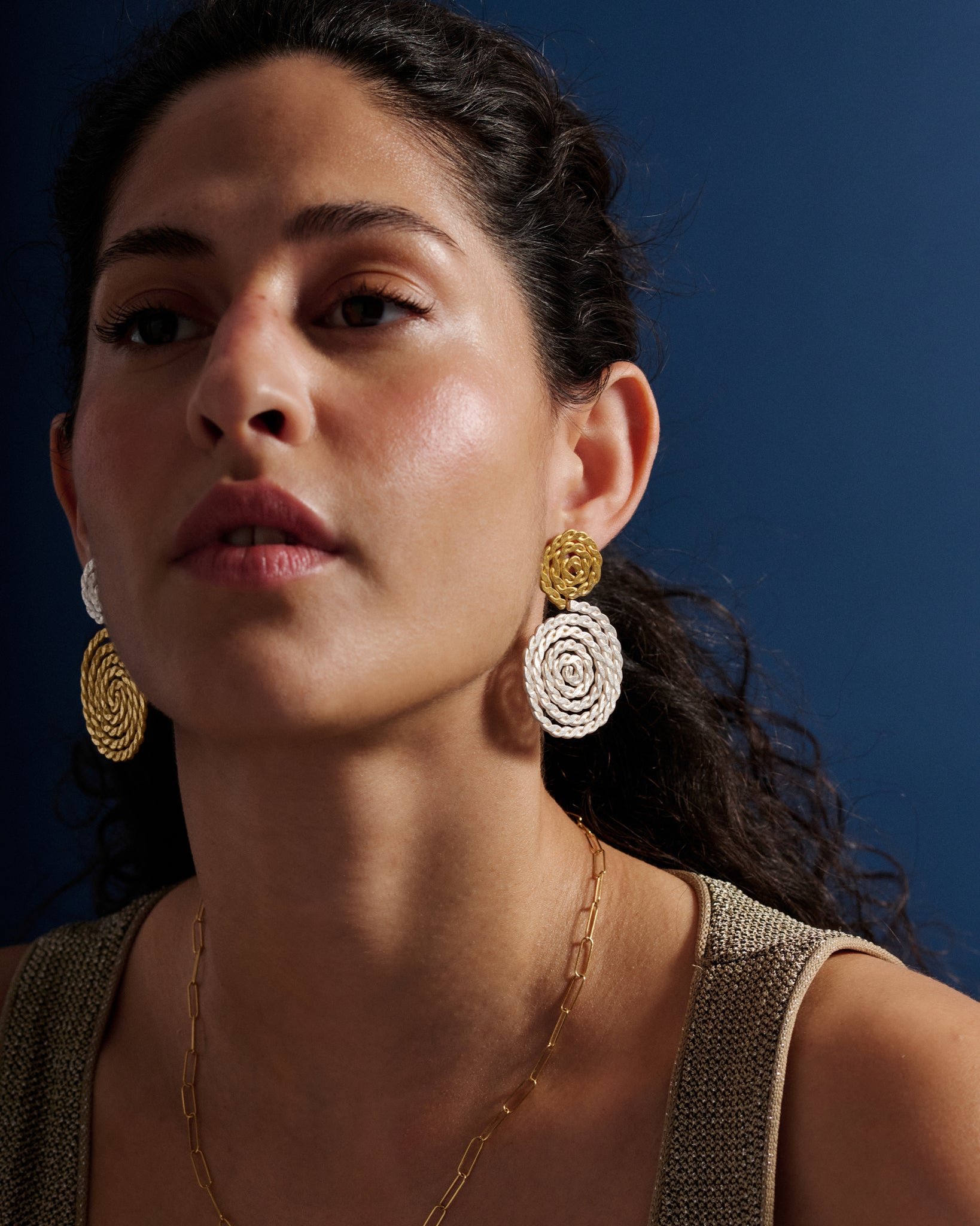 cosmos-drop-earring-two-tone