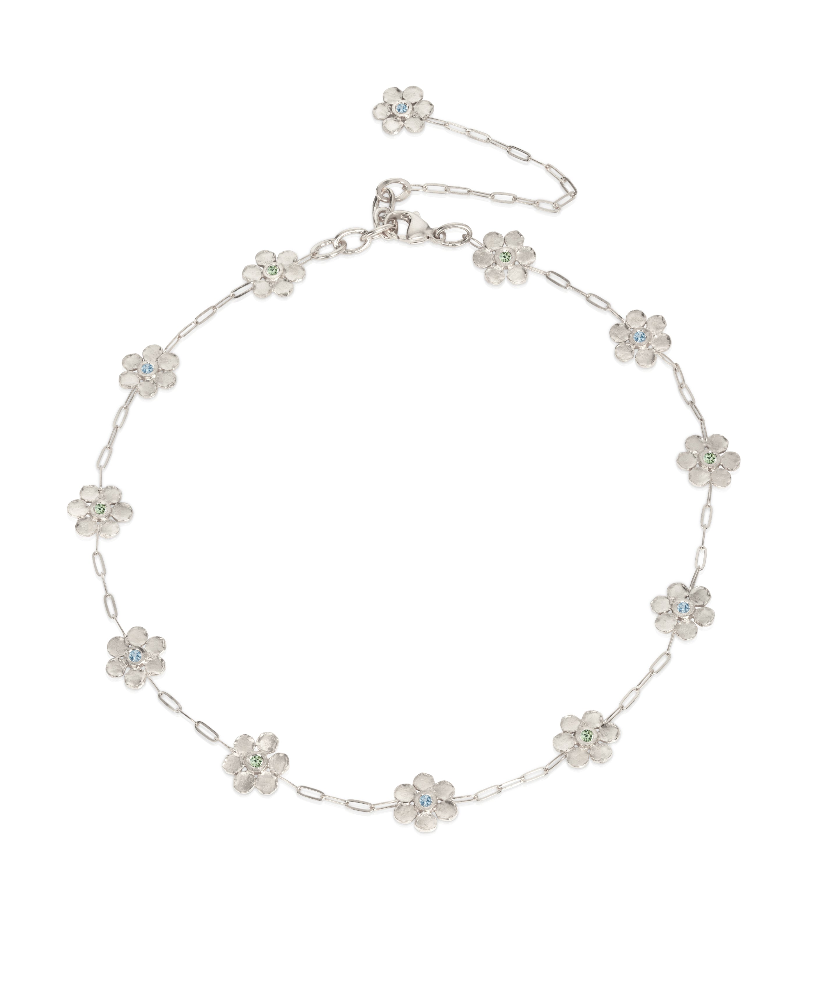 fine-daisy-choker-necklace-silver-blue-green
