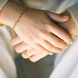 Handmade Paperclip Chain Bracelet