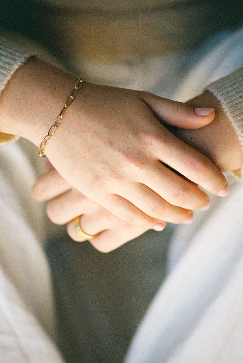 Handmade Paperclip Chain Bracelet