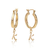 kitty-joyas-gold-letter-hoop-earrings