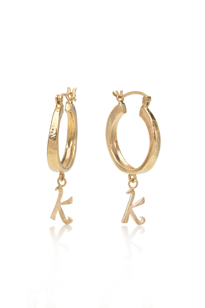 kitty-joyas-gold-letter-hoop-earrings