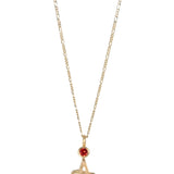 La Letra Birthstone Necklace