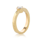 Forged KJ Diamond Ring