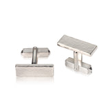 recycled-sterling-silver-bar-cufflinks