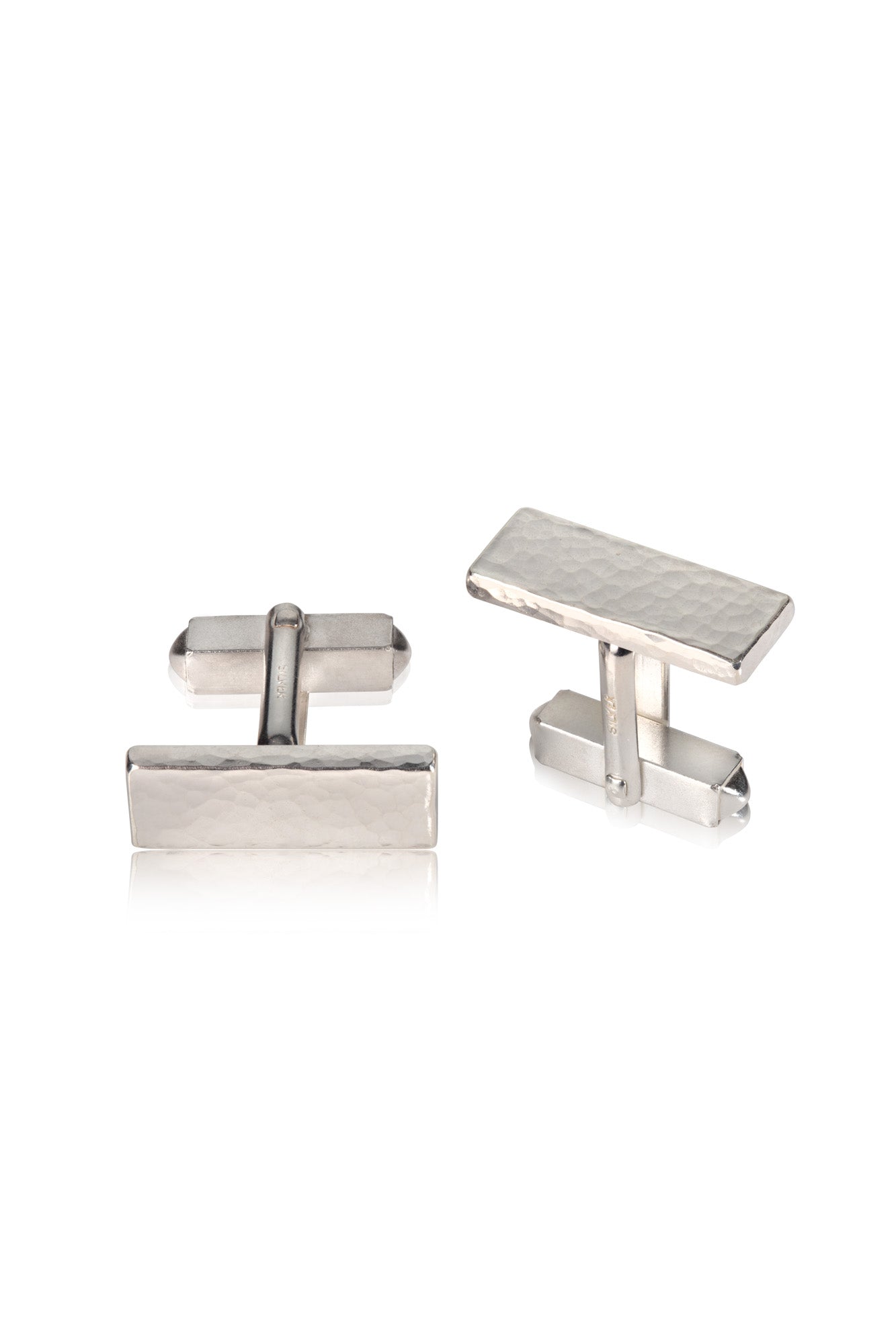 recycled-sterling-silver-bar-cufflinks