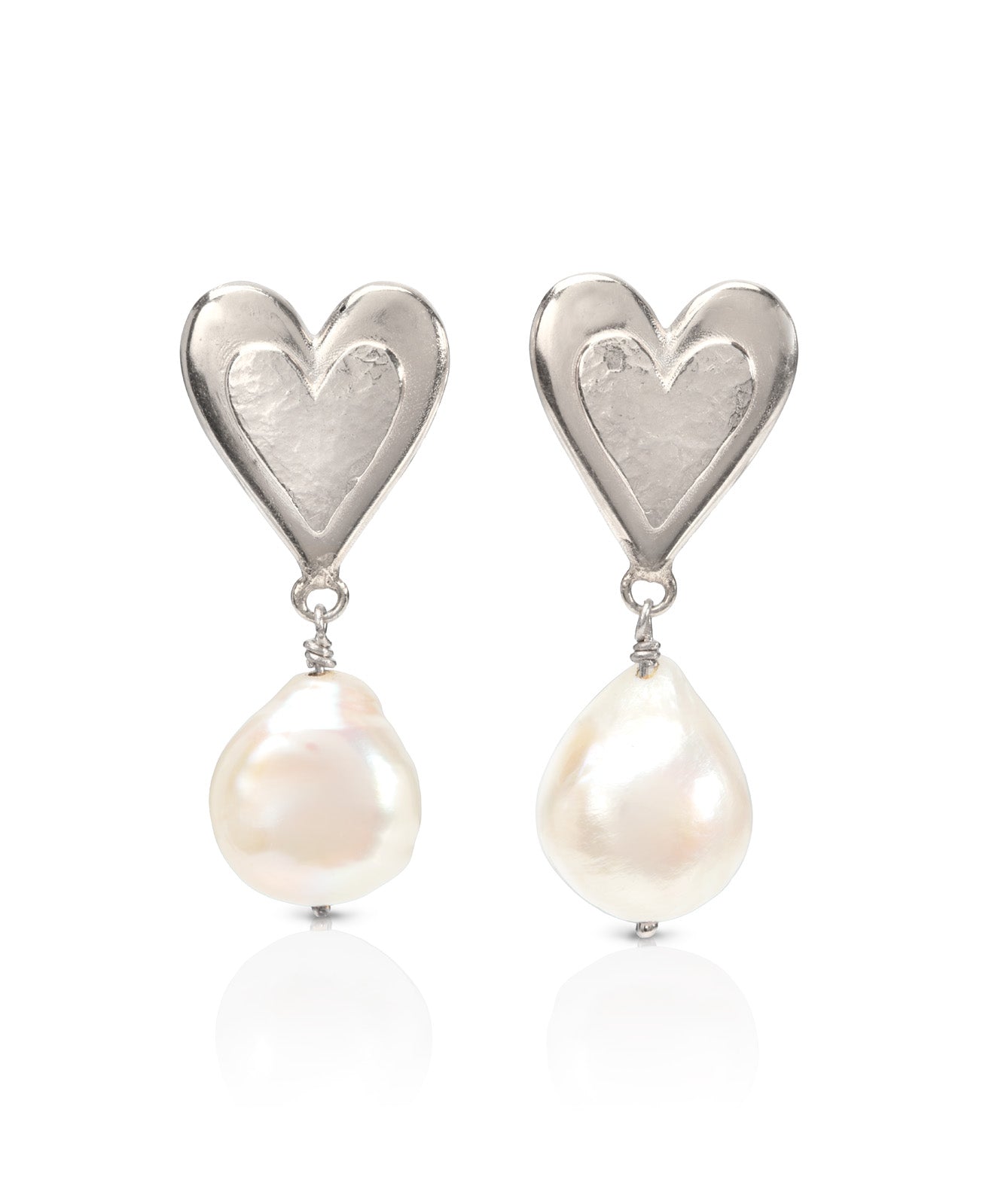 recycled-sterling-silver-heart-and-pearl-earrings