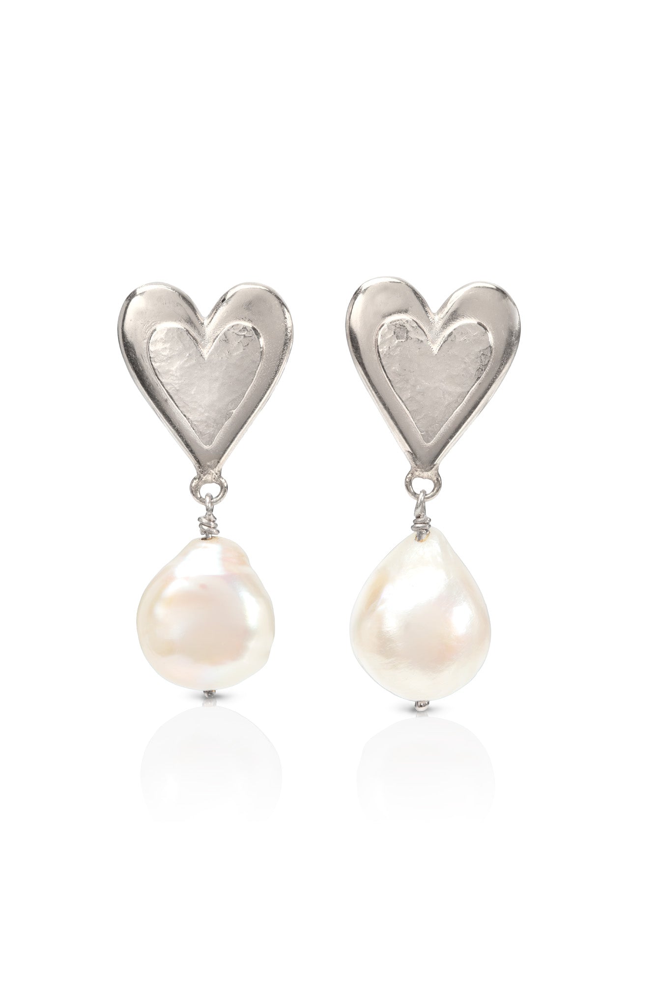recycled-sterling-silver-heart-and-pearl-earrings