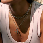 recycled-sterling-silver-letter-pendant-M