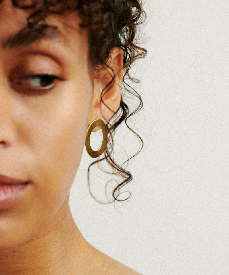 santa-maria-gold-plated-stud-earring