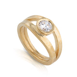 diamond-double-band-ring
