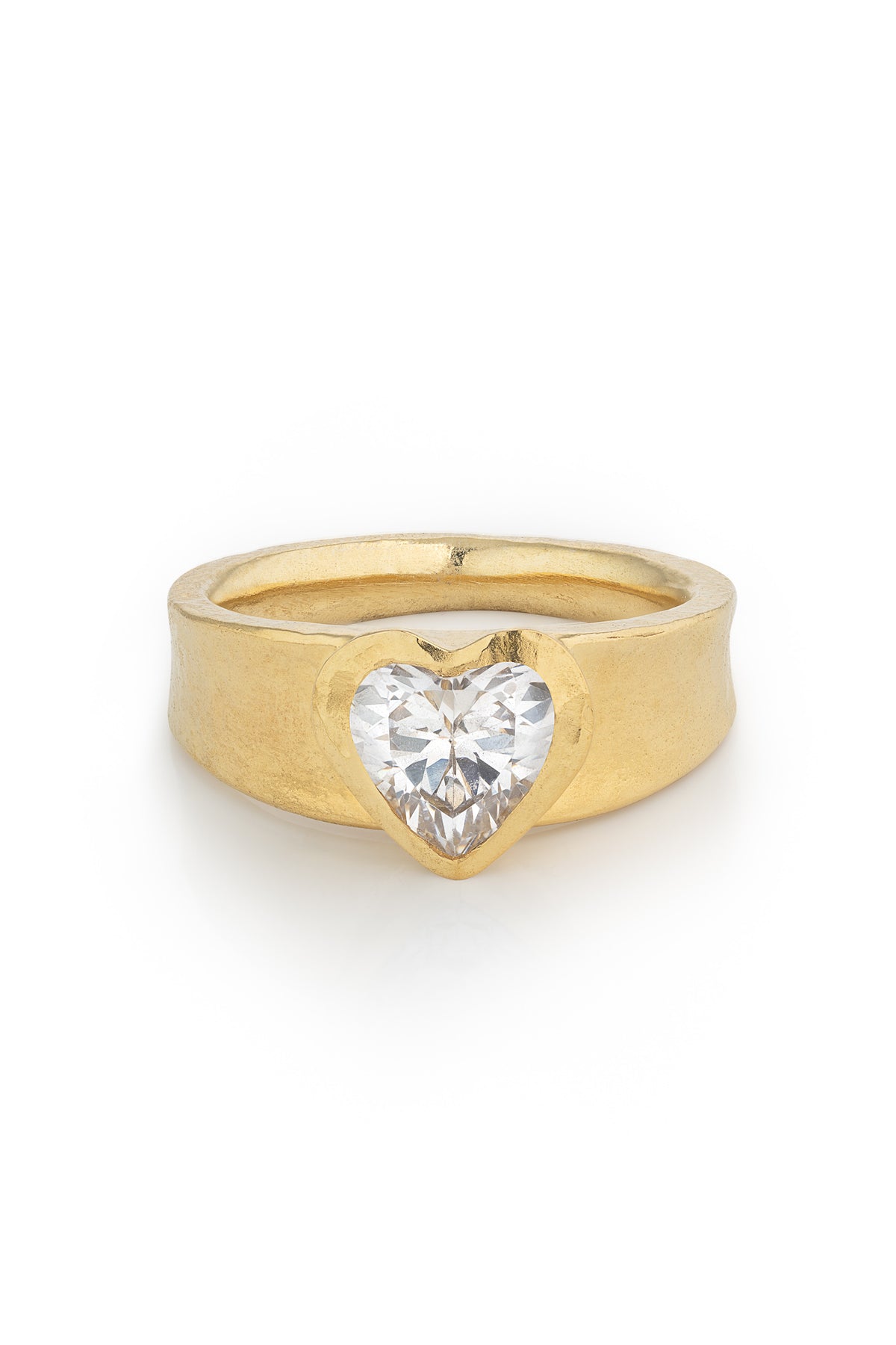 Honey Heart Ring