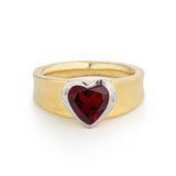 Honey Heart Ring