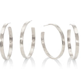 Flat Joyas Hoops - L