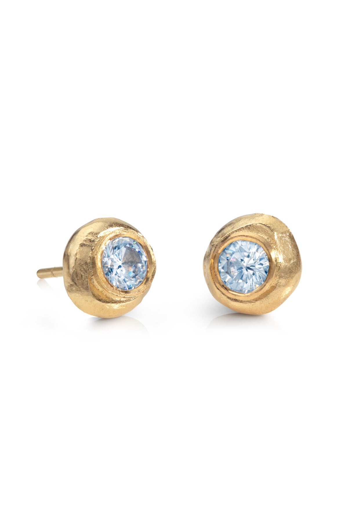 Kitty Joyas Solar Stud Earrings