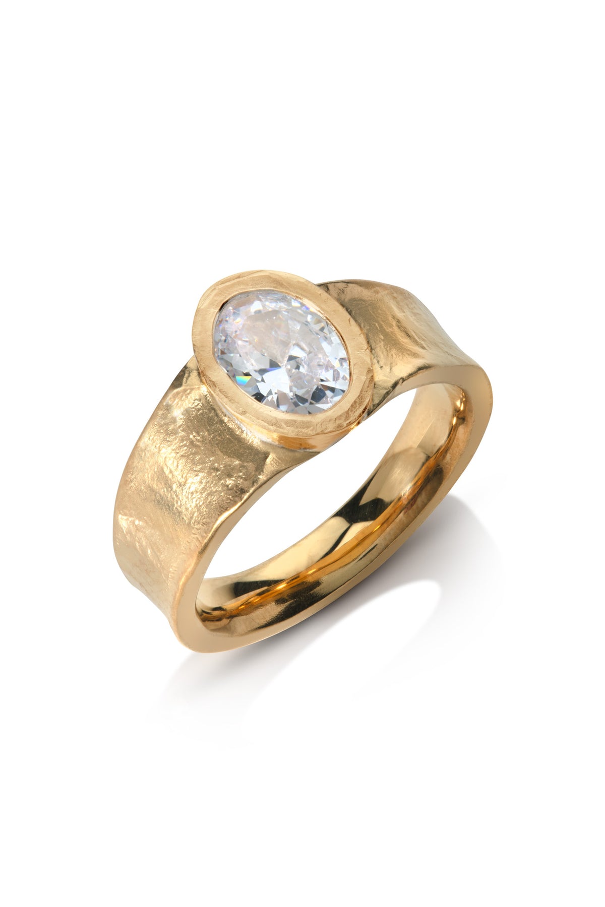 Honey Oval Ring