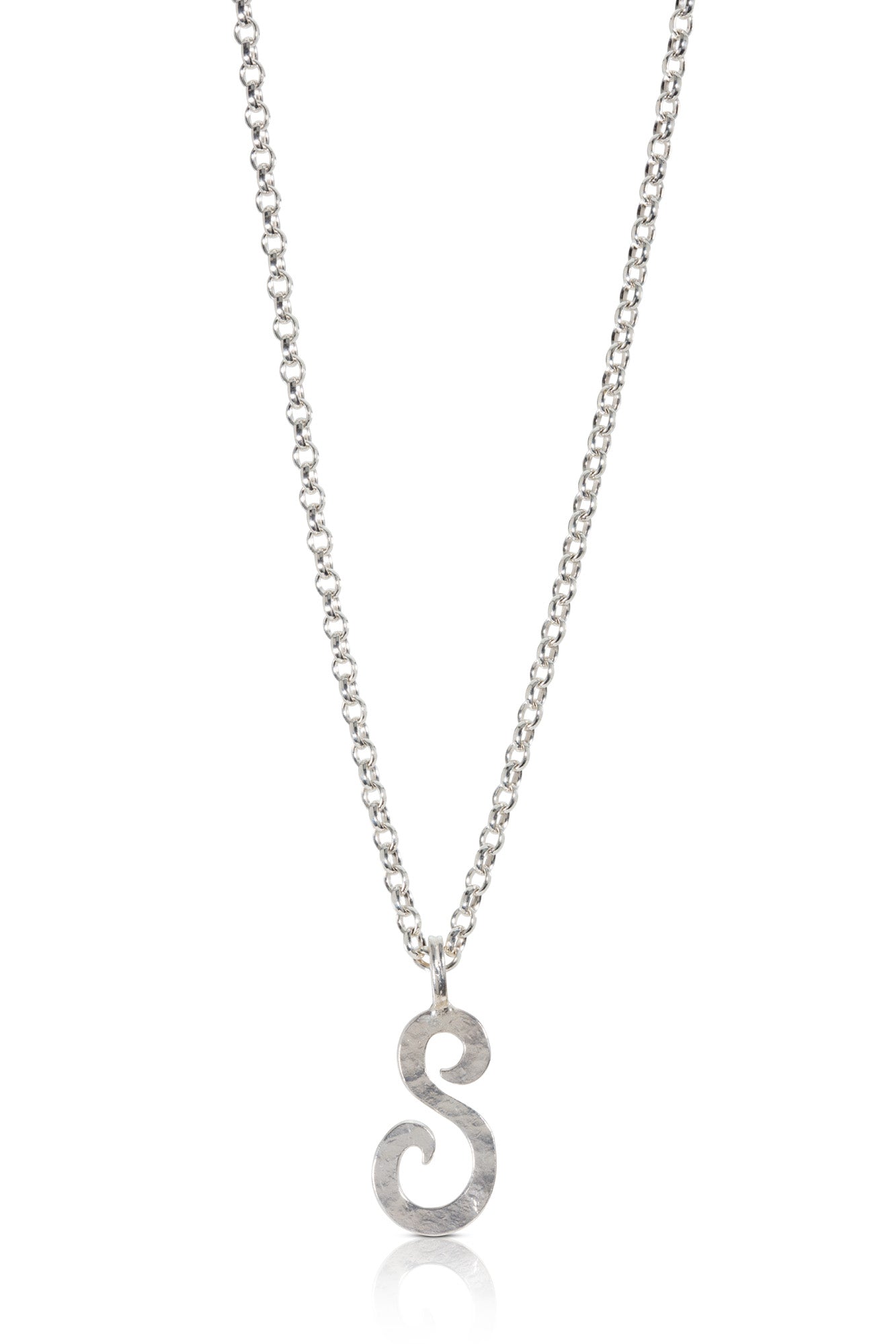 recycled-sterling-silver-initial-necklace-S