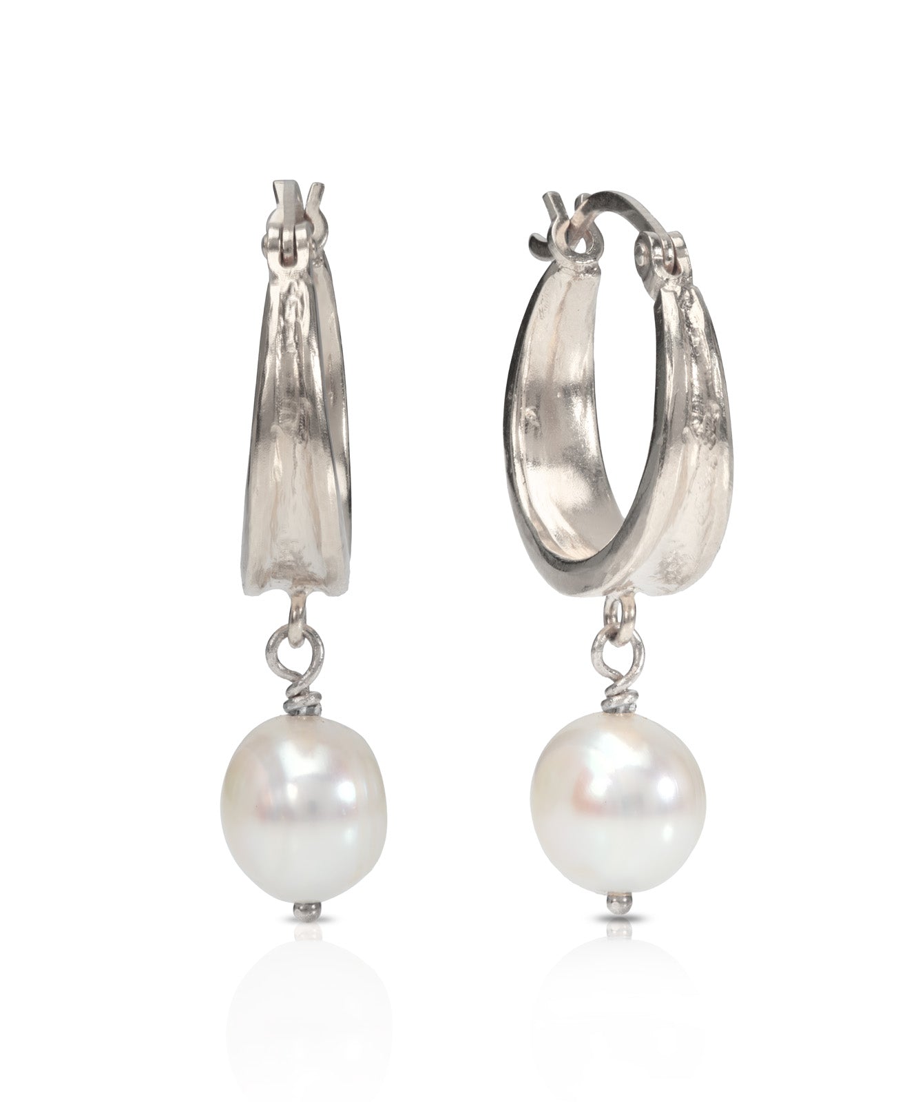 sterling-silver-pearl-hoop-earrings