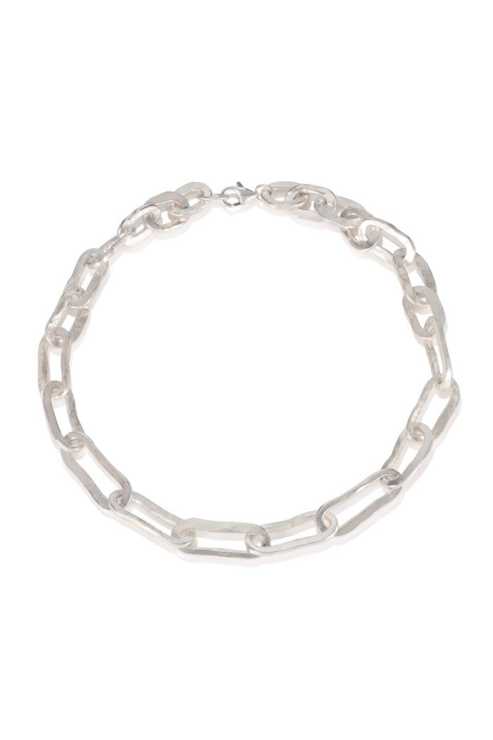 Forged Silver Choker