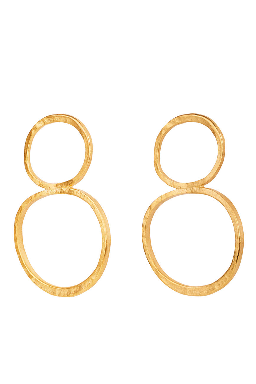 Gold Kamala Earrings